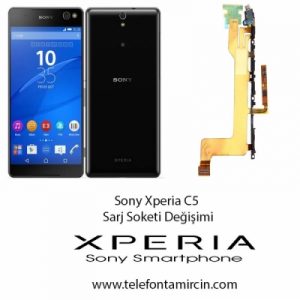 Sony Xperia C5  Sarj Soket Değişimi